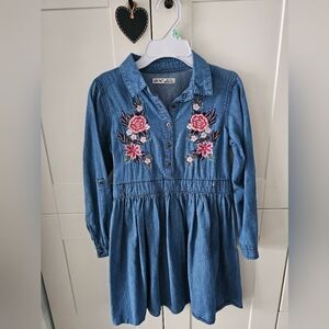 Girl Dress Long Sleeves M